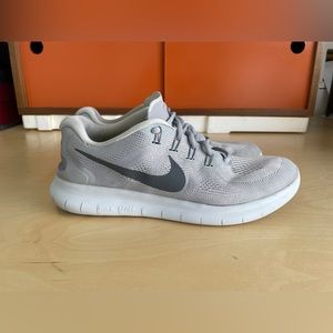 Nike Men’s Free RN 2017 - Wolf Grey - Size 10